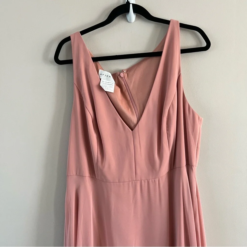 After Six Women's Maxi Dress in Dusty Rose - Picture 3 of 10